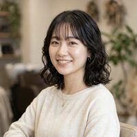 松山市の美容室BLUEMOSQ TOKYOで施術したゆるふわボブパーマのヘアスタイル