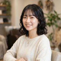 松山市の美容室BLUEMOSQ TOKYOで施術したゆるふわボブパーマのヘアスタイル