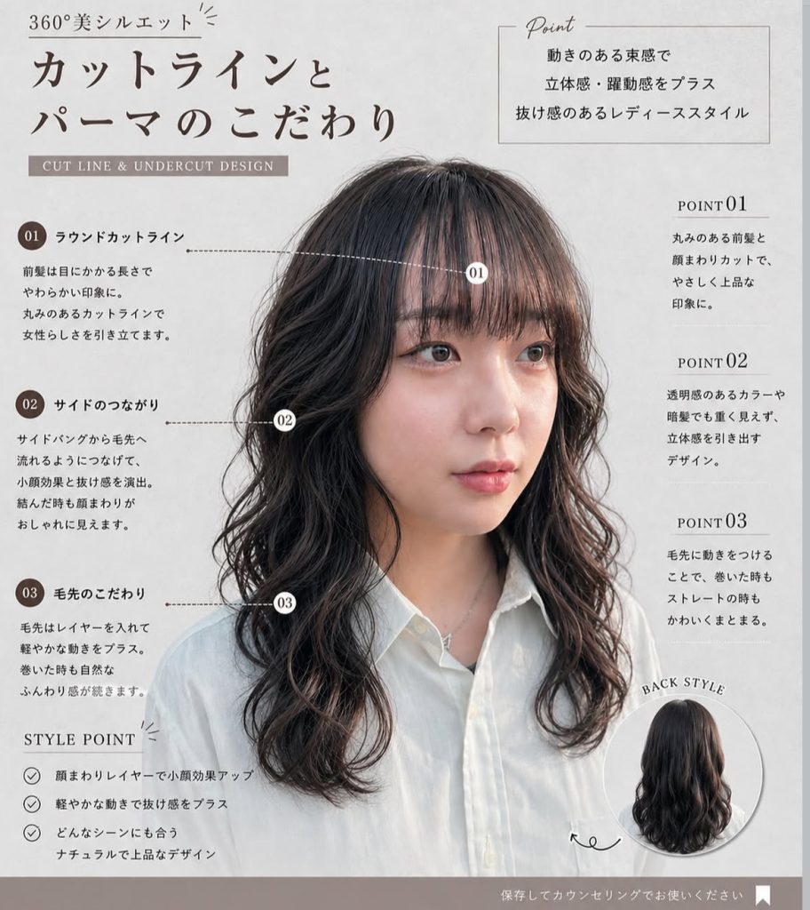 松山市BLUEMOSQ TOKYO　韓国風パーマ